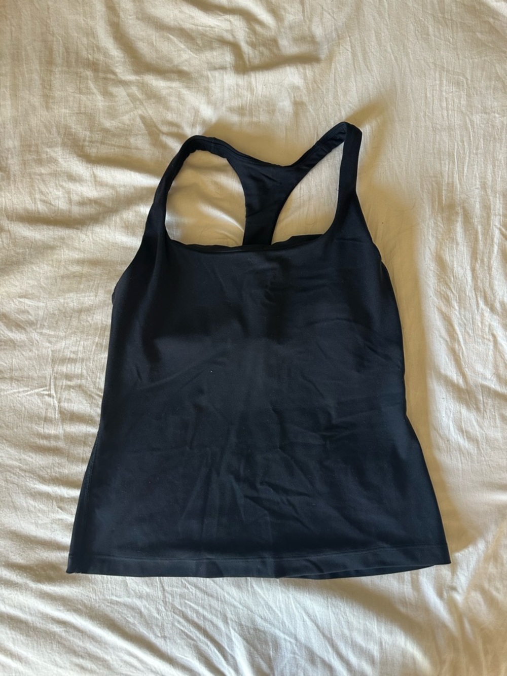 NWOT Athleta Black Padded Tank Top